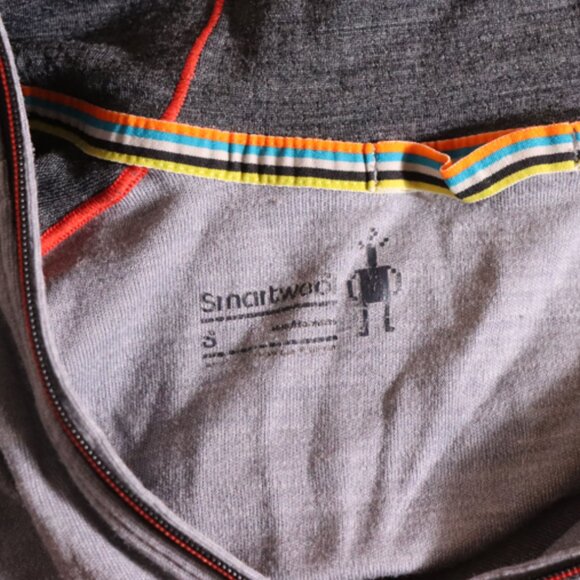 Smartwool Light Gray Long Sleeve Shirt Small - Picture 7 of 7